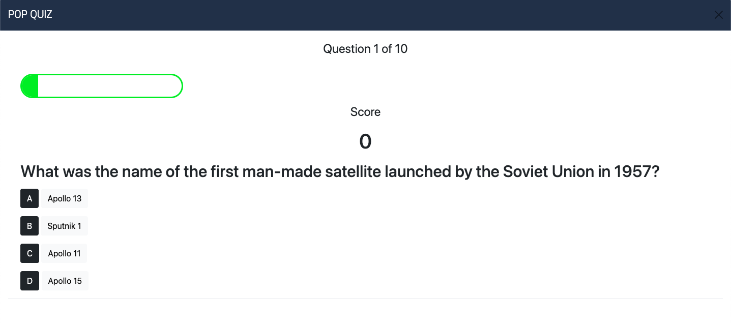GitHub - Code-Institute-Submissions/popquiz-1: A quiz to help users ...