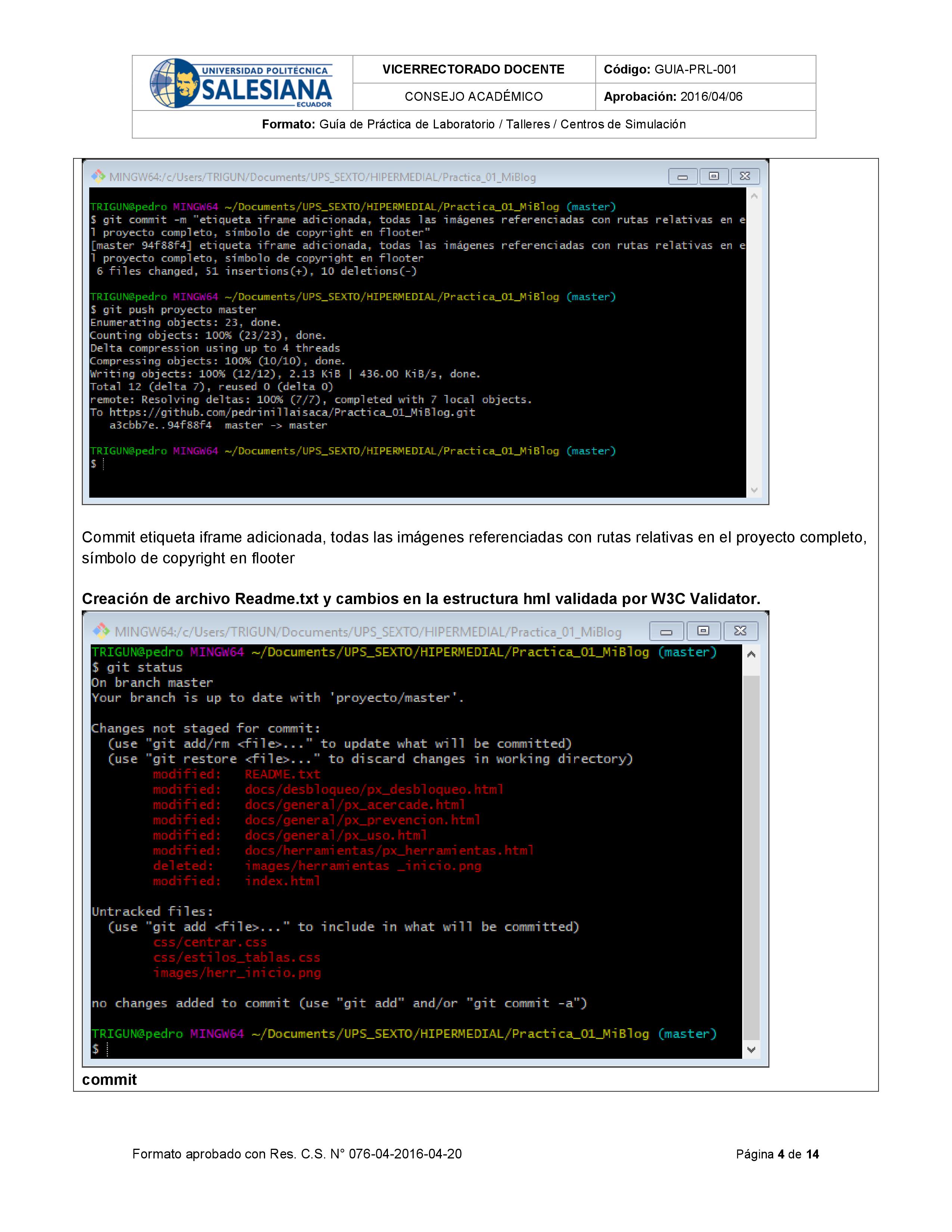 GitHub - pedrinillaisaca/Practica_01_MiBlog