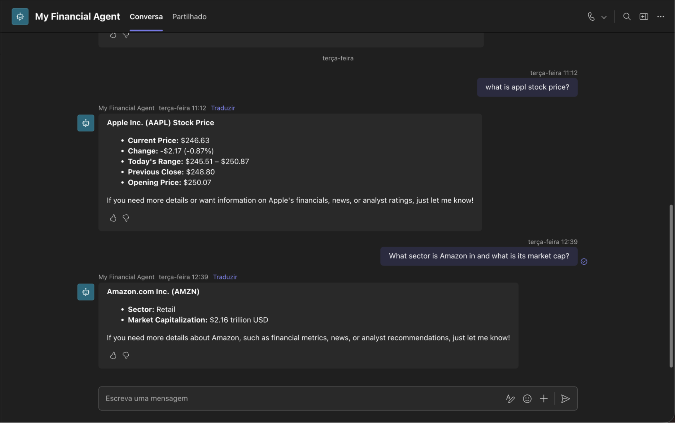 Teams Conversation