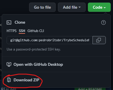 git clone