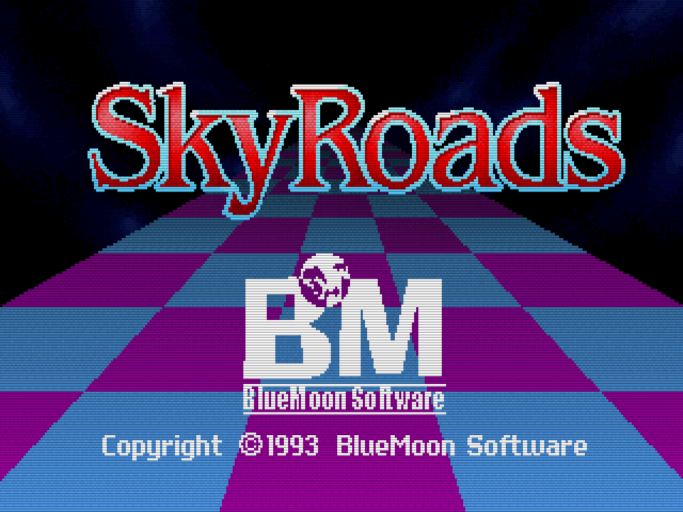 SkyRoads (SkyRoads SDL) artwork