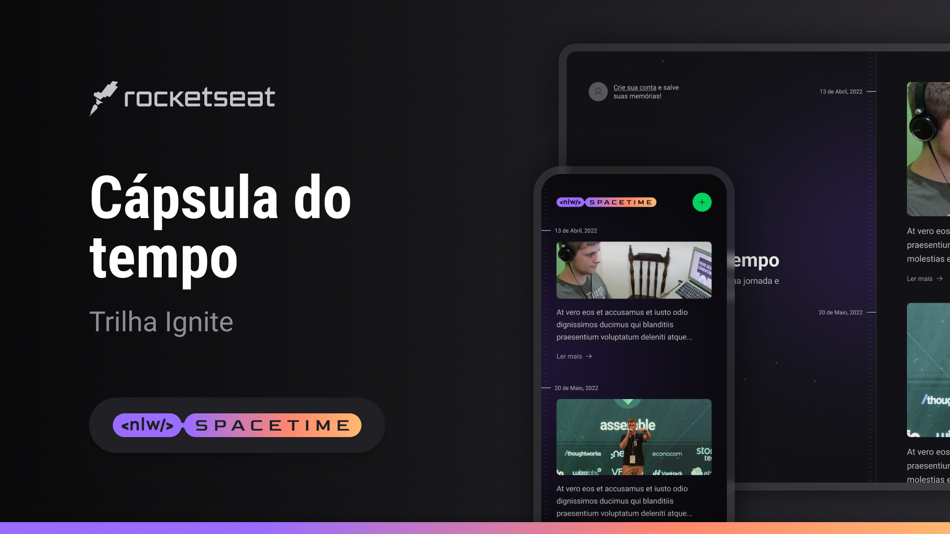 projeto NLW - Spacetime