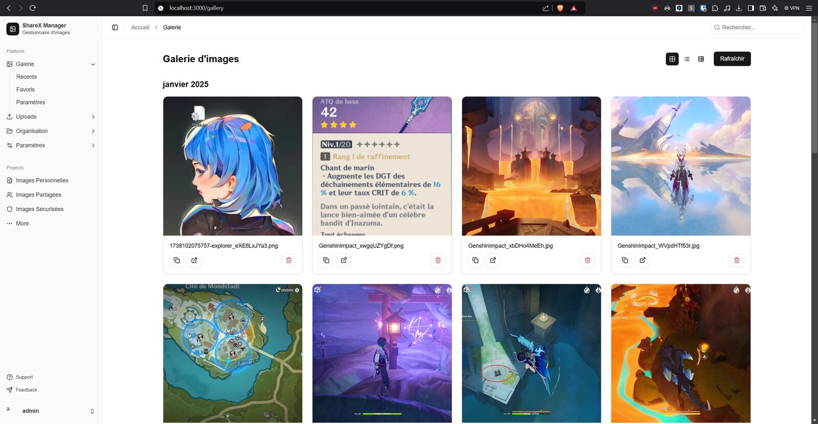 Galerie d'images