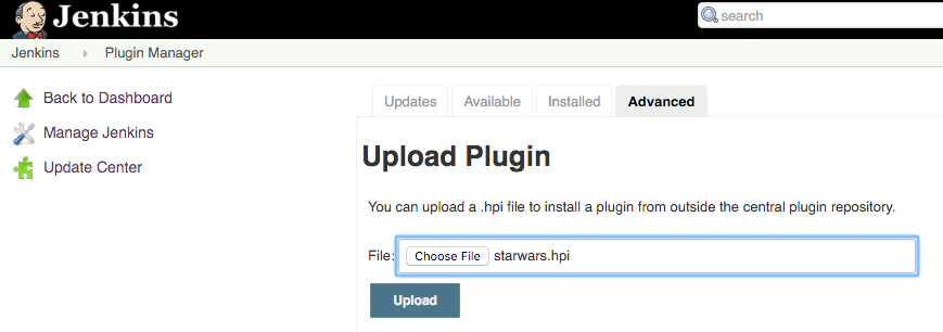 Upload Plugin