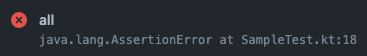 JUnit Error