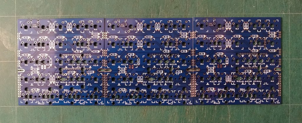 PCBs layed out