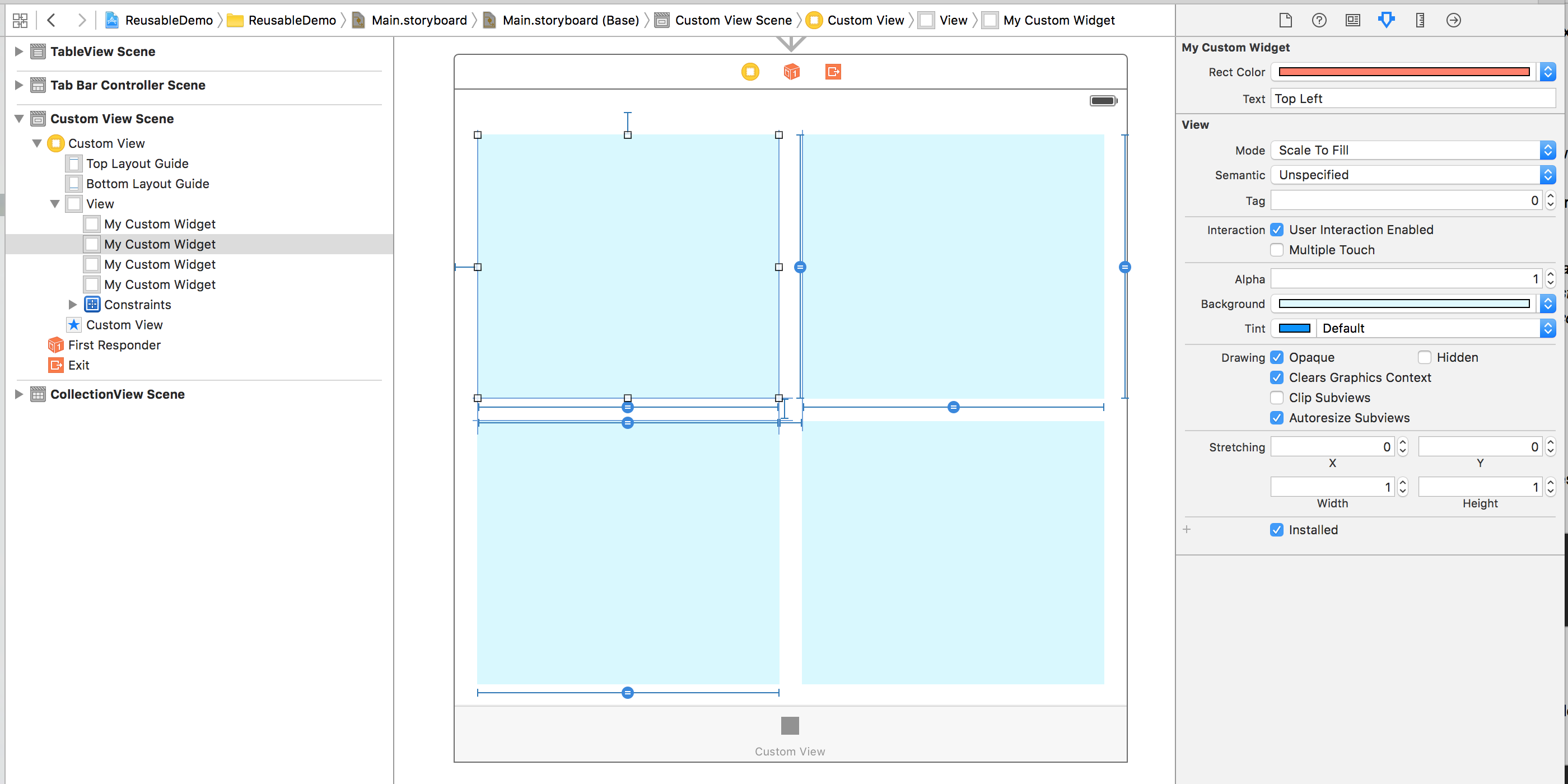 NibOwnerLoadable integrated in a Storyboard