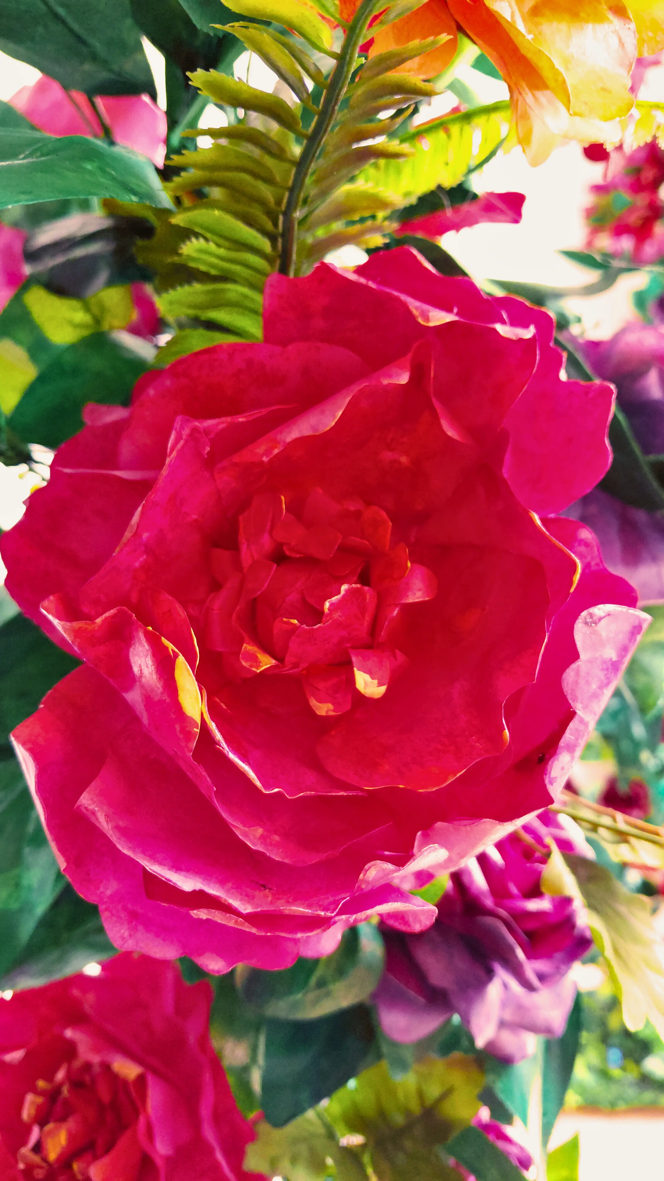 peonies handmade paper flowers