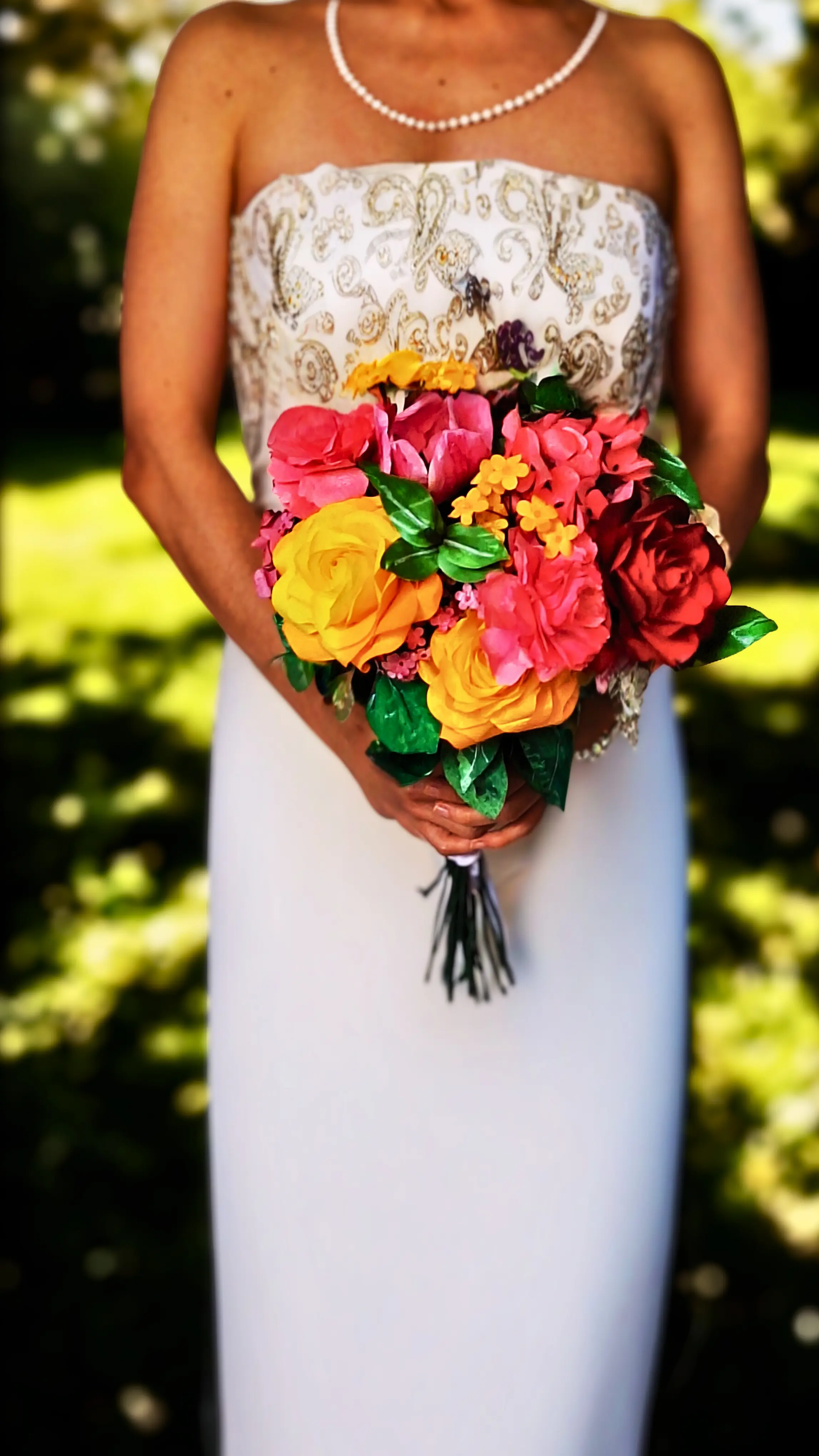 wedding handmade paper flowers