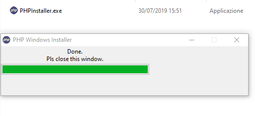 GitHub - peppelg/PHPWindowsInstaller: Simple PHP Installer for Windows