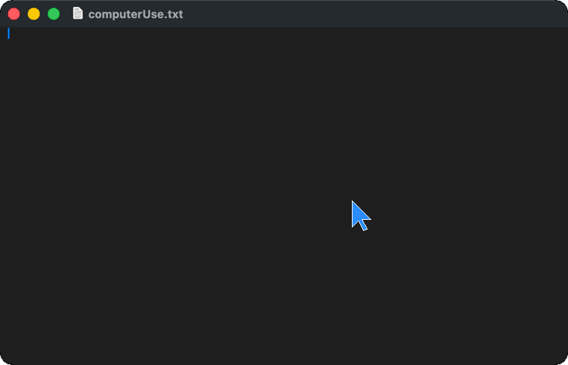 Driving TextEdit through accessibility refs