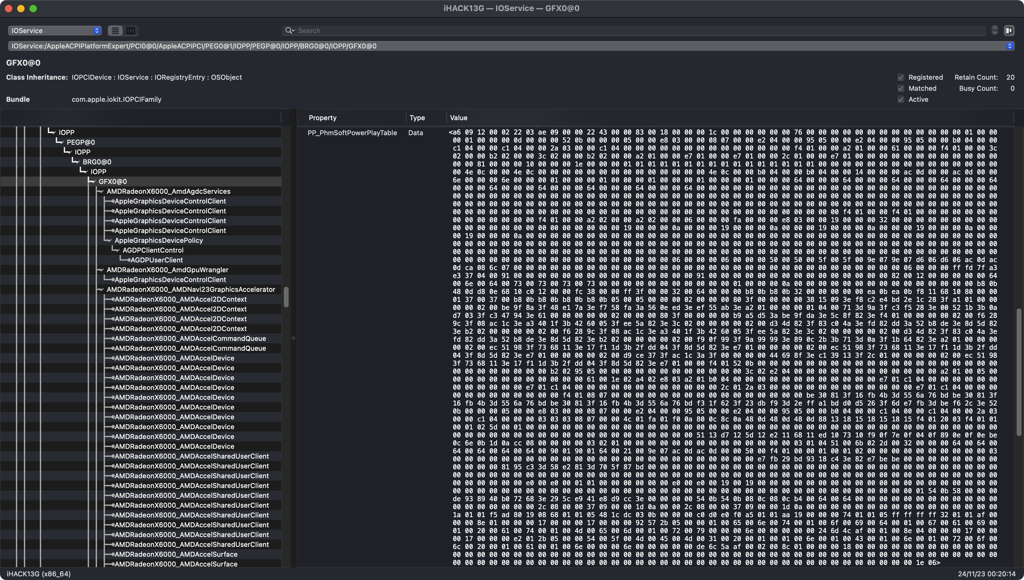 IORegistryExplorer