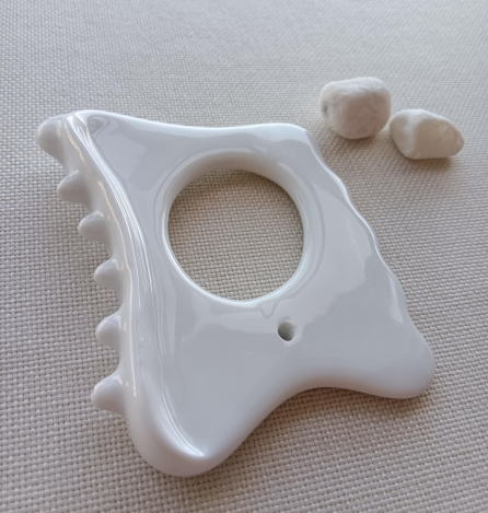 CG-07 Multi-curved ceramic Gua Sha tool