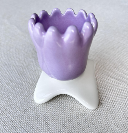 CG-60 Purple mushroom ceramic eye massager