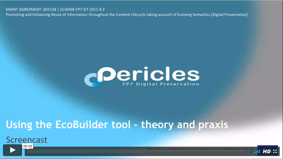 EcoBuilder Screencast