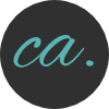 Circa logo with the abbreviation 'ca.' in a circle
