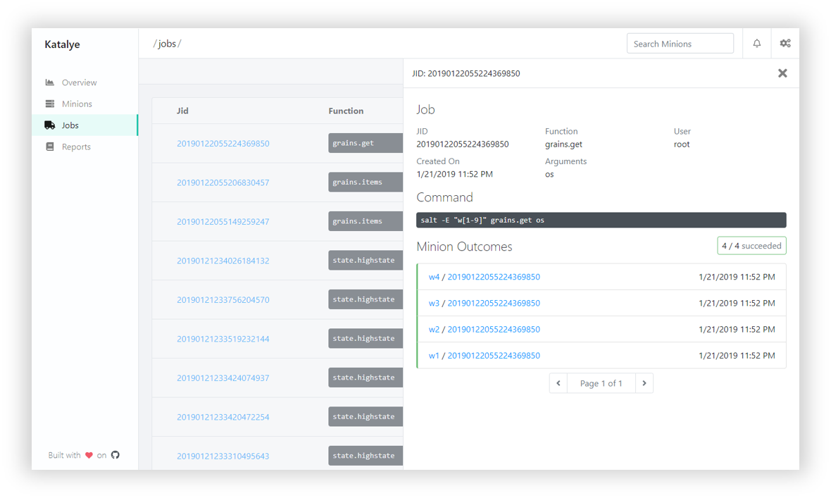 Prototype Job Details