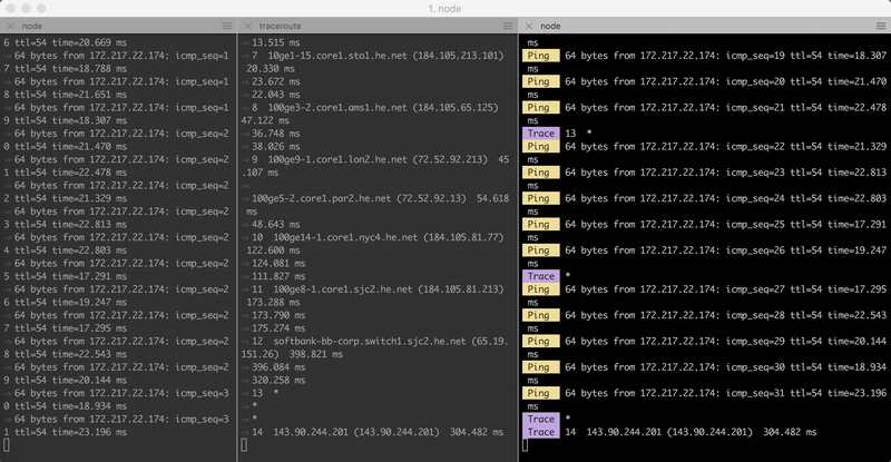 2 terminals into 1