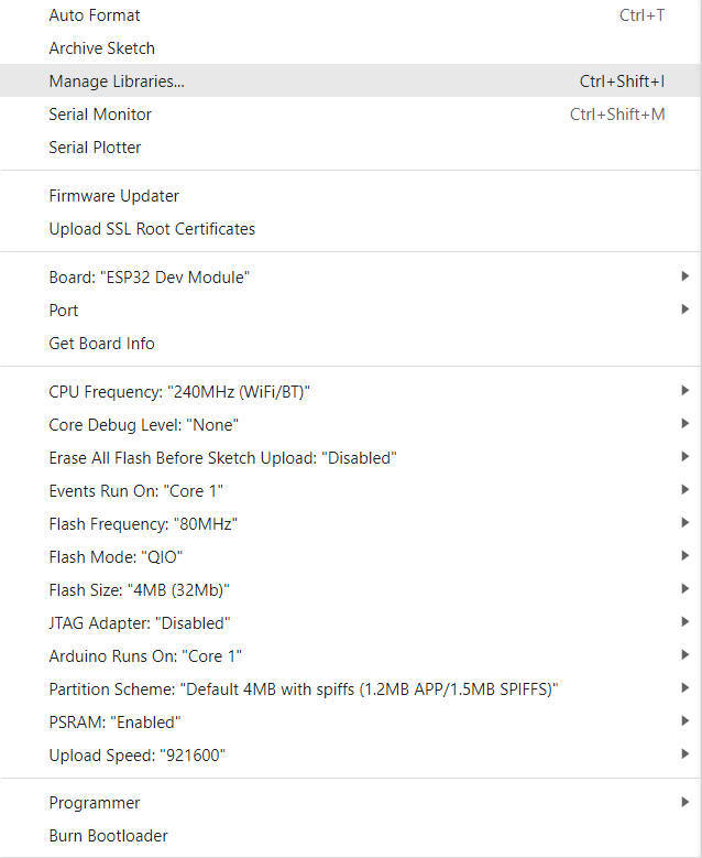 esp32dev