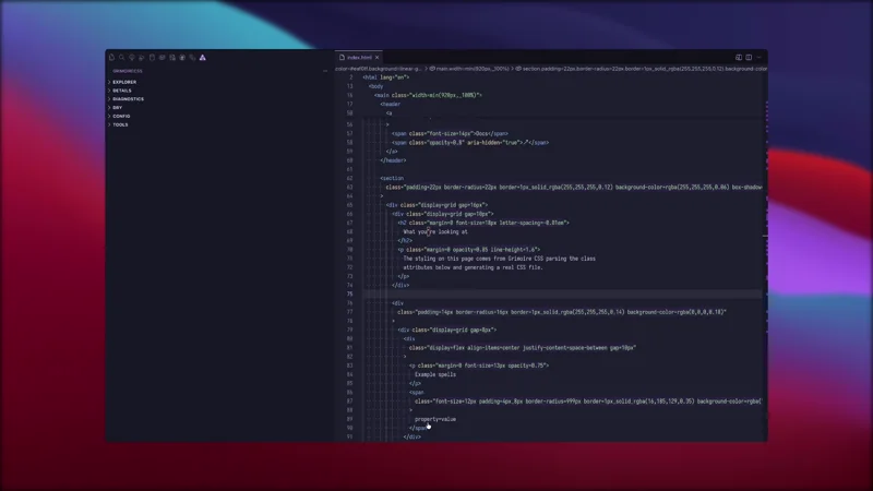 DRY and navigation overview