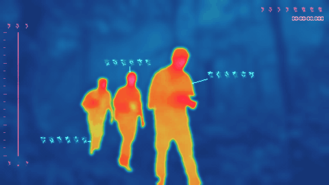 Thermal Spectrum palette with ordinary Cinematic grading and HUD