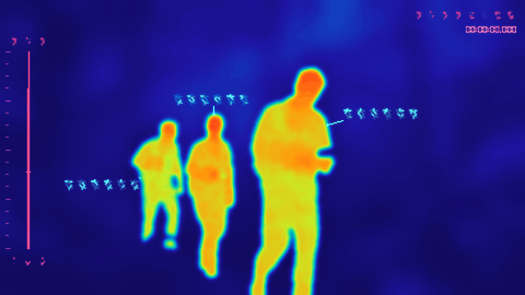 Silhouette: soft, blobby anatomy-guided warmth
