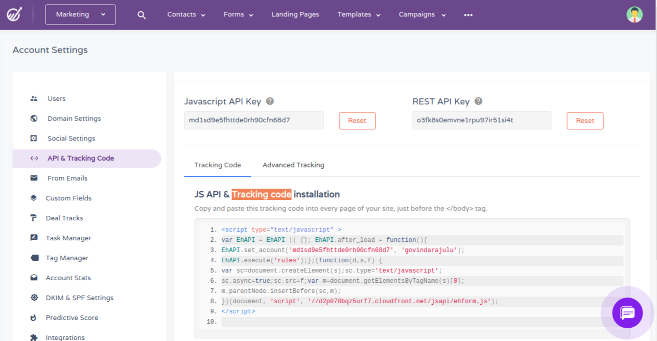 Finding Analytics Code