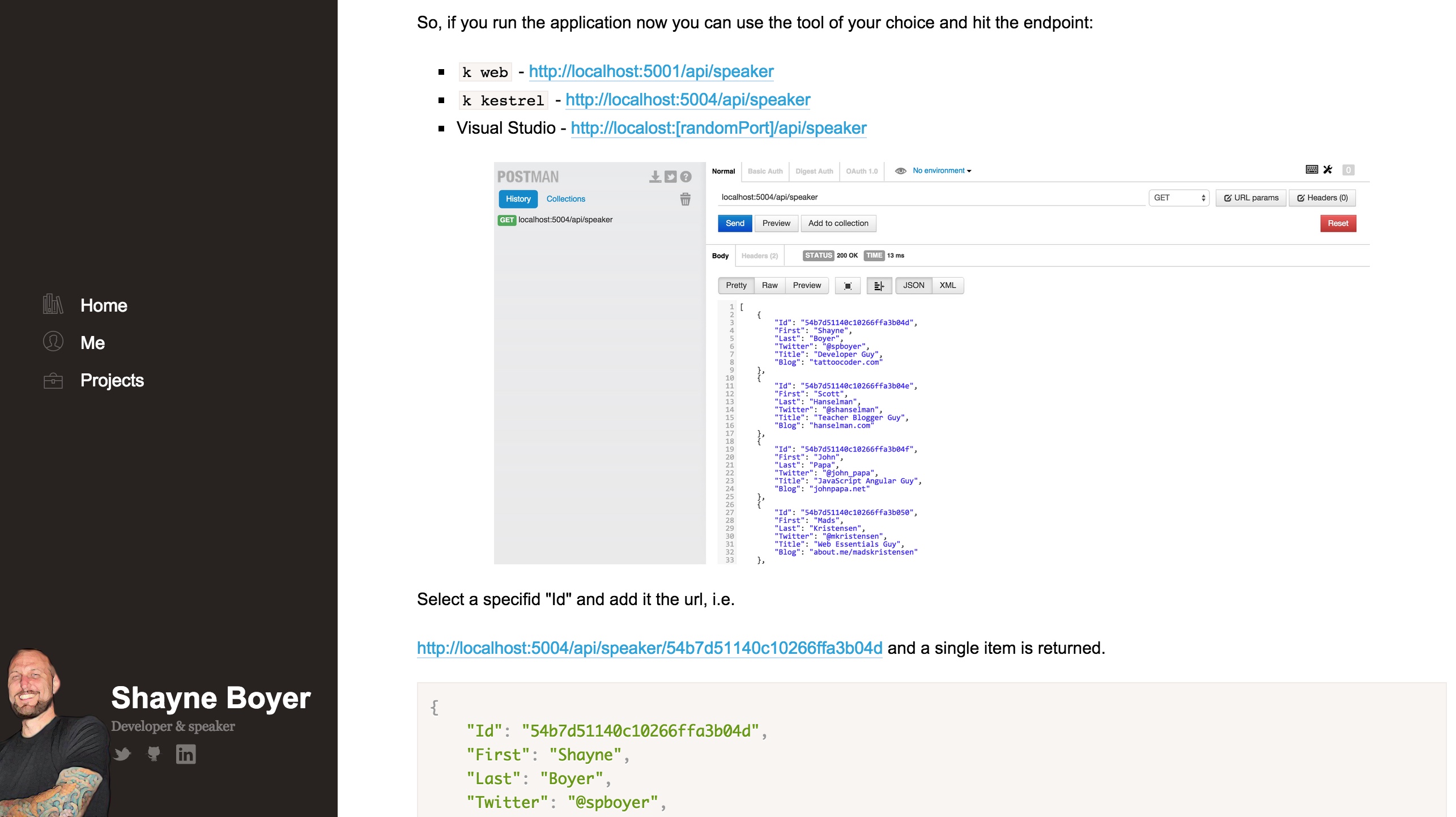 Building Web API using MVC 6 & MongoDB