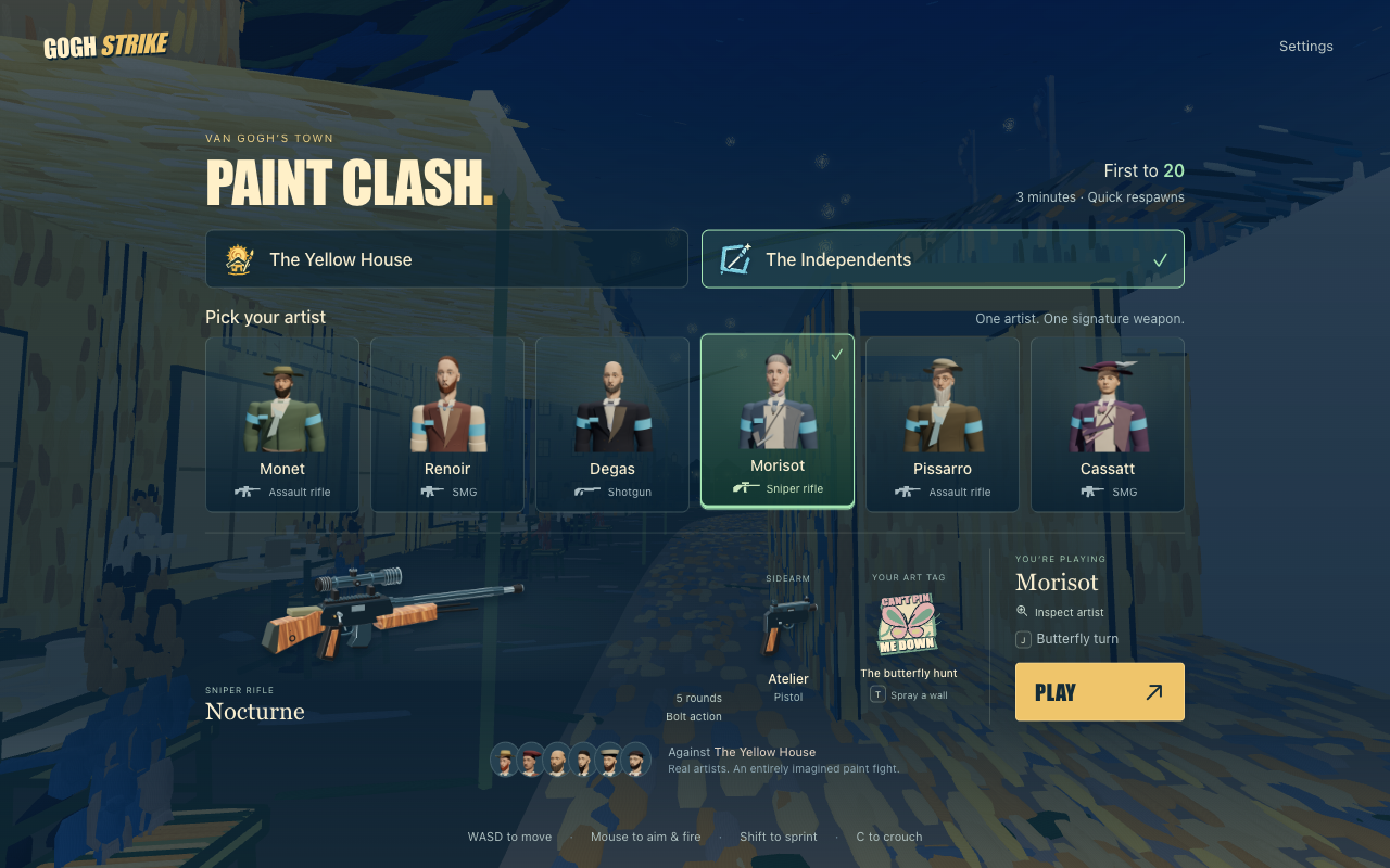 Gogh Strike screenshot