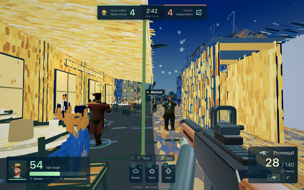 Gogh Strike screenshot