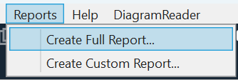 MS Threat Modeling Tool Create Full Report Navigation