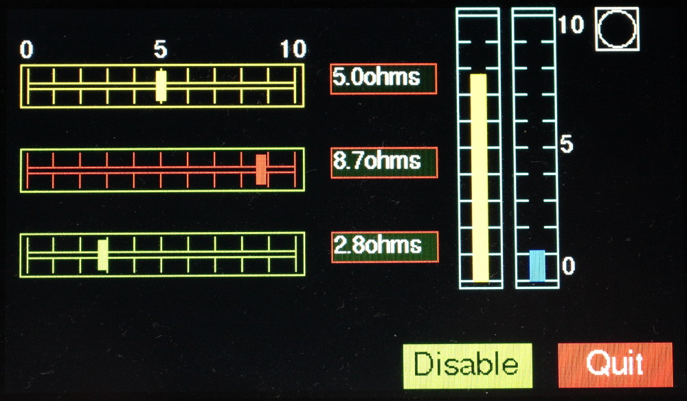 Horizontal sliders