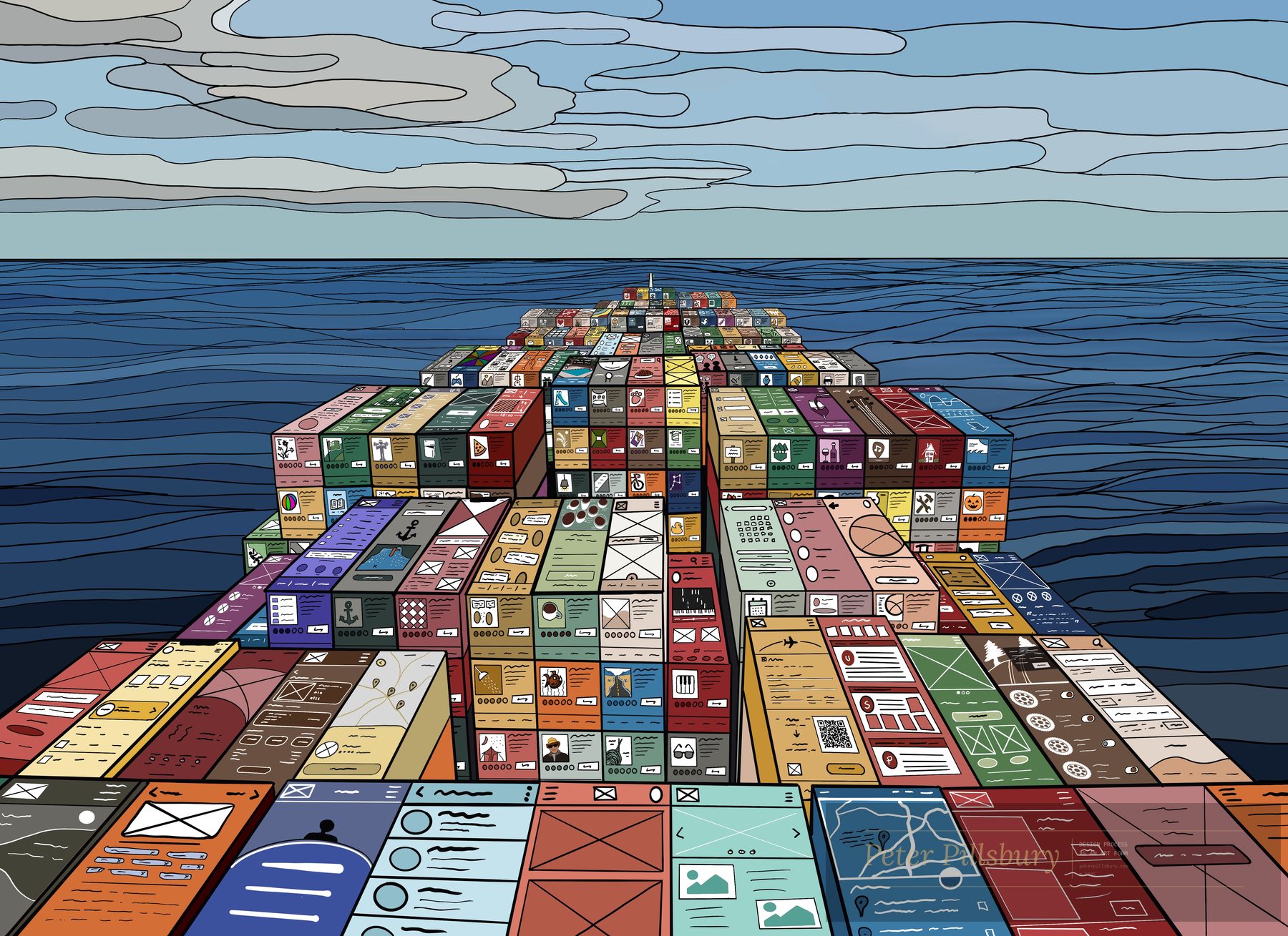 App Freight — Peter Pillsbury Art