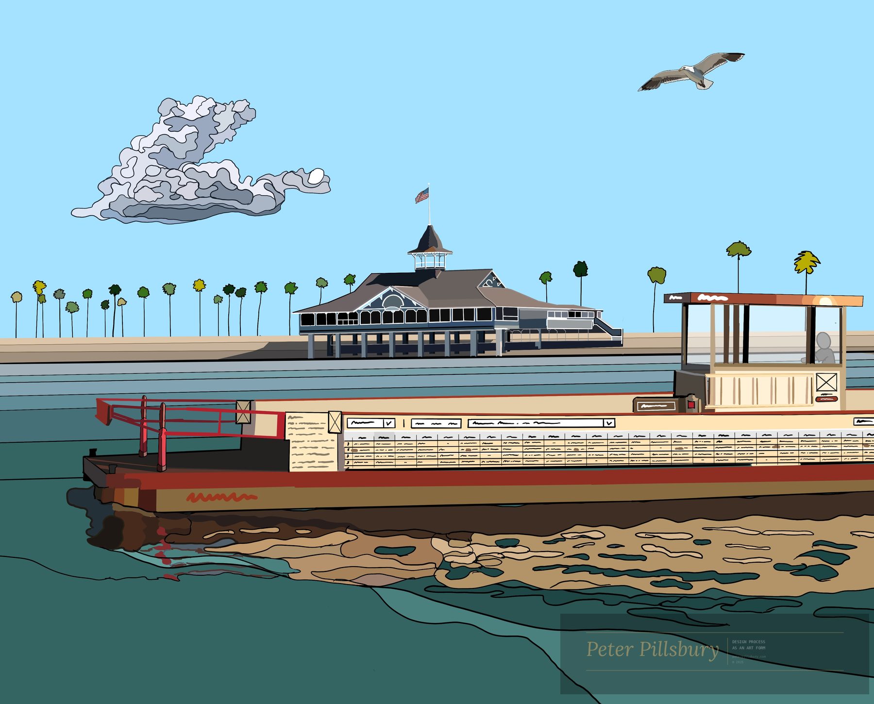 Ferry Sheet — Peter Pillsbury Art