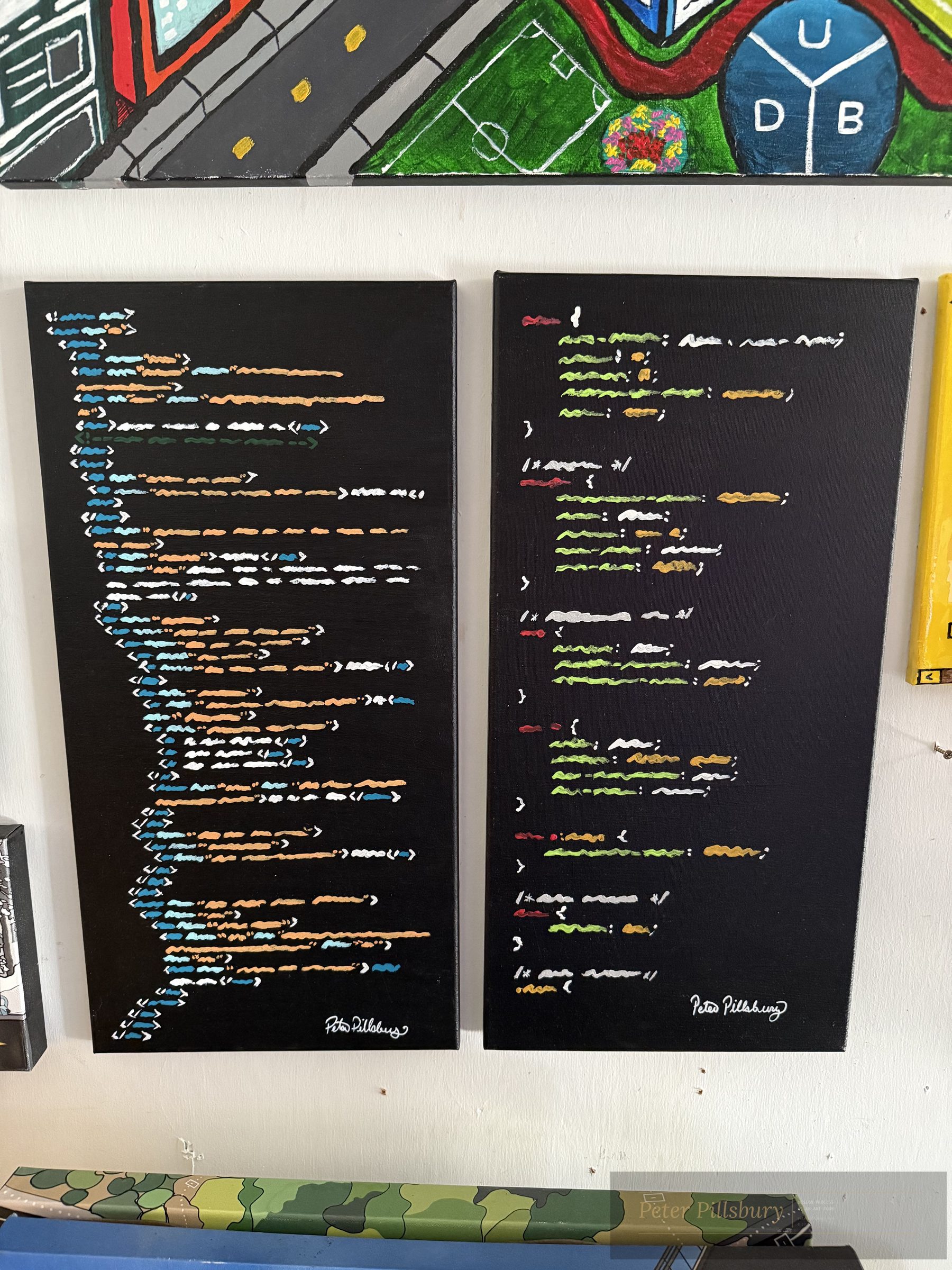 HTML CSS Dark Mode — Peter Pillsbury Art