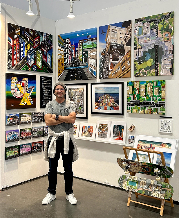 Peter Pillsbury Art Show