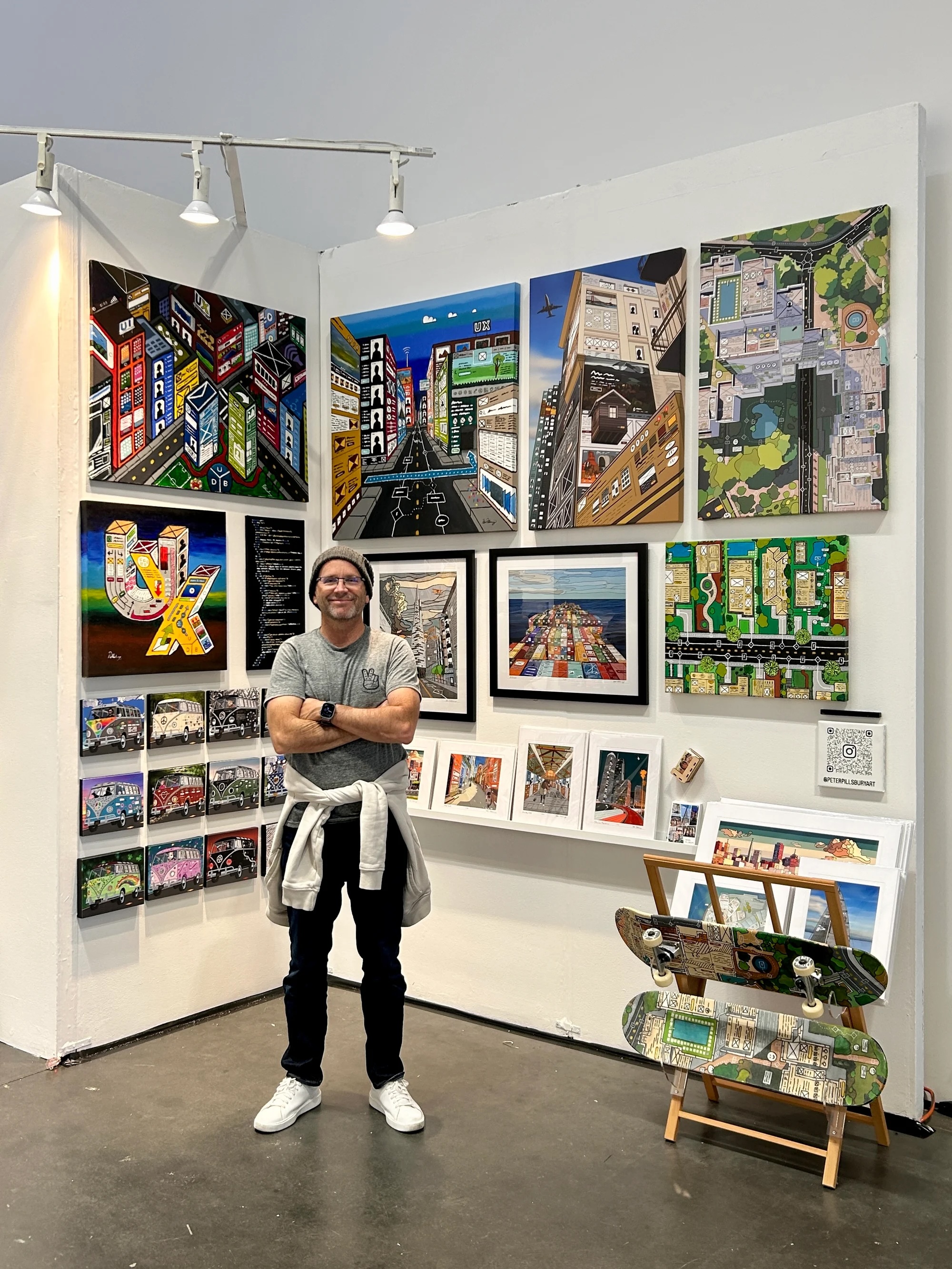 Peter Pillsbury Art Show