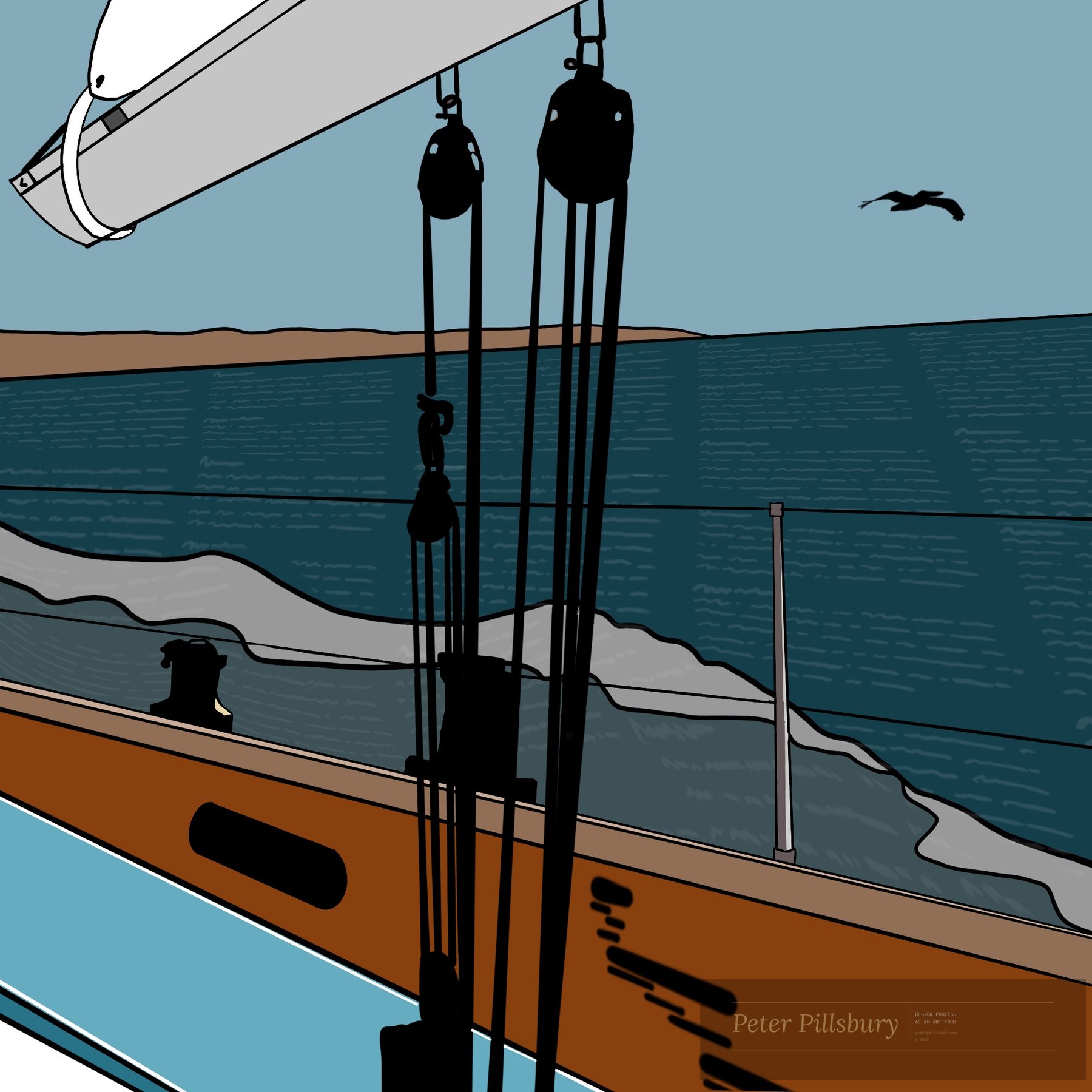 Sailing Story — Peter Pillsbury Art