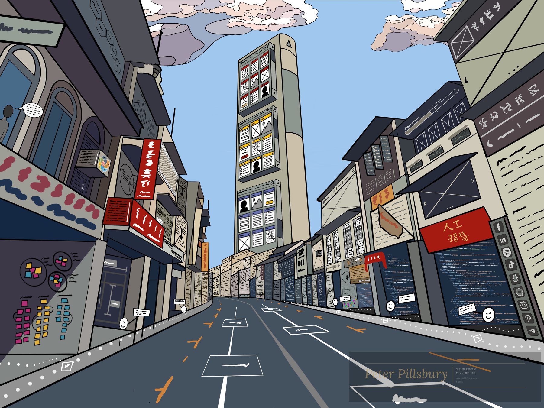 Sling Street — Peter Pillsbury Art