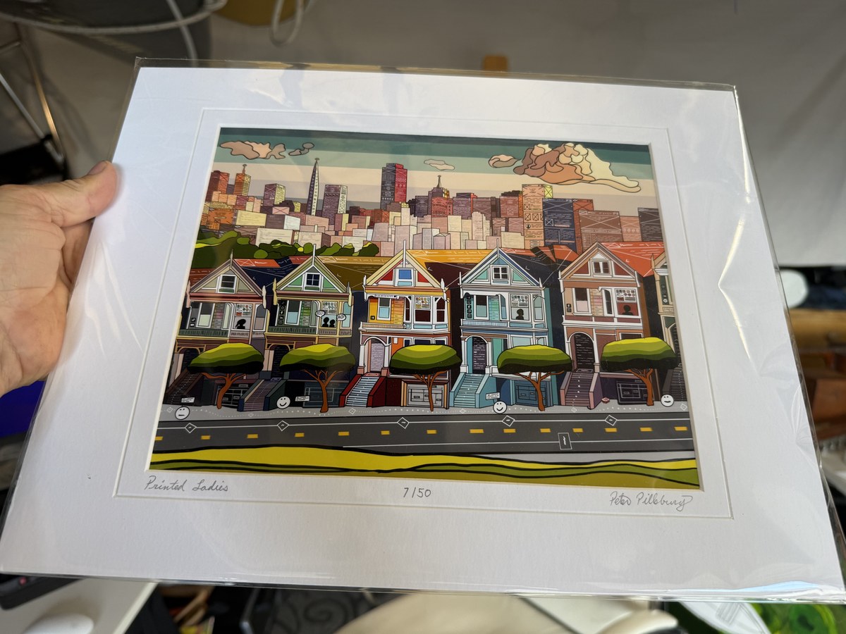 Signed limited edition print in 11x14 mat