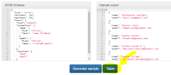 save JSON Schema online