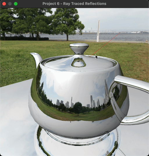 X-Project 6 Ray Traced Teapot