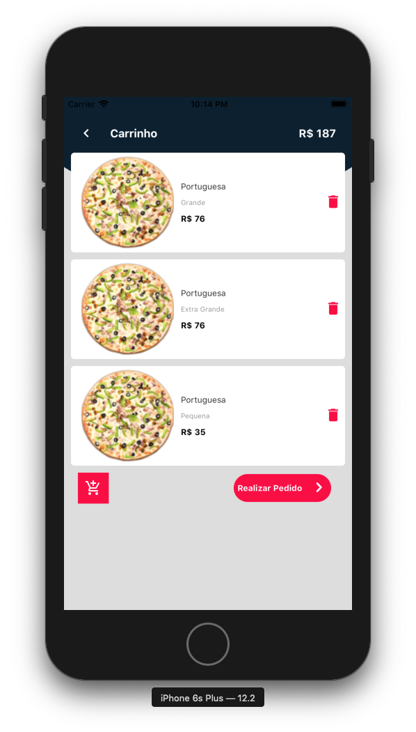 GitHub - petrovick/PizzaReactNativeClient: Pizza client using react native