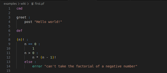 Sample code