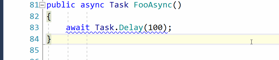 Suggesting ConfigureAwait