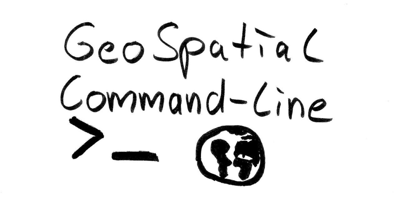 cover image geospatial commandline tools