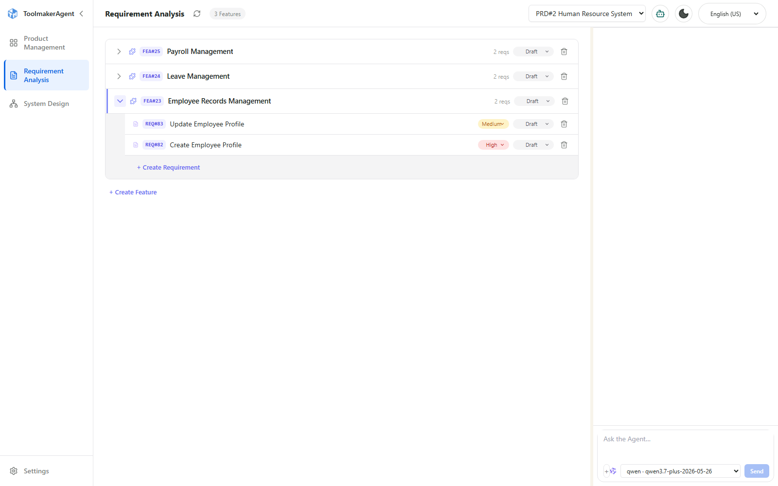 Toolmaker Agent overview