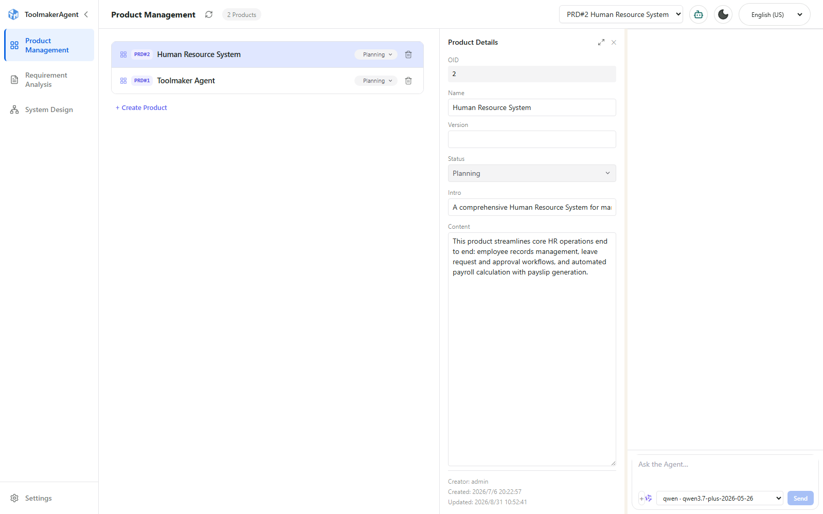 Product management