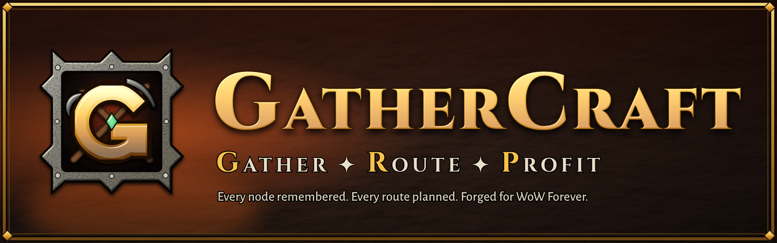 Gathercraft – Gather. Route. Profit.