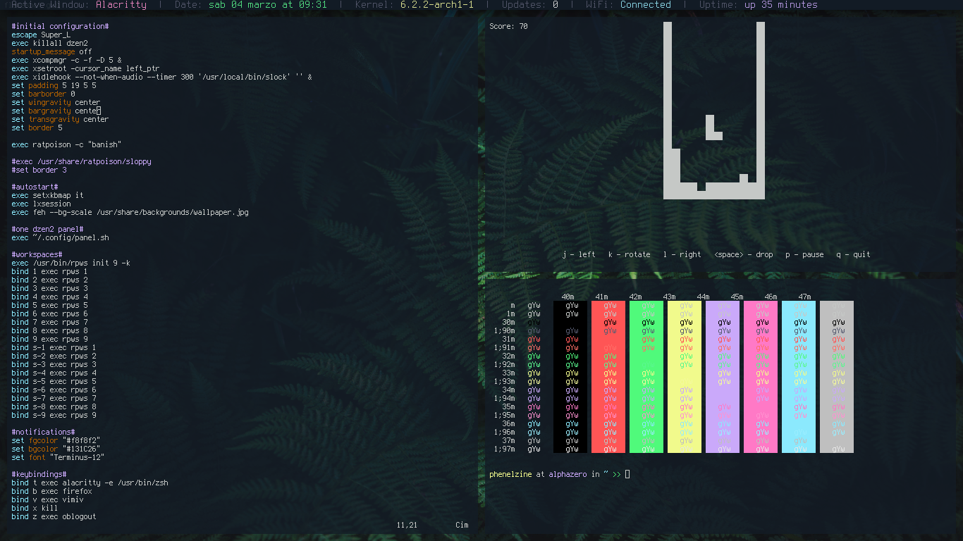GitHub - phenelzine/dotfiles: Dotfiles for my findow managers